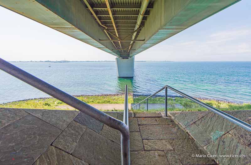 unter der Brücke über den Fehmarnsund