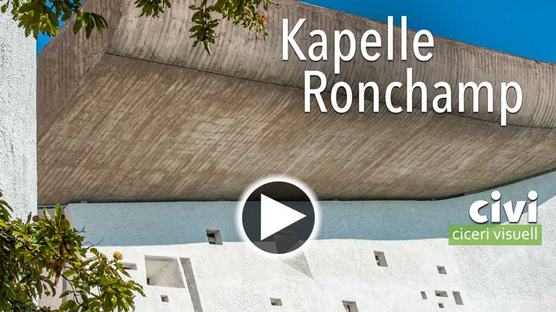 Video von Ronchamp Kapelle notre-dame-du-haut von Le Corbusier