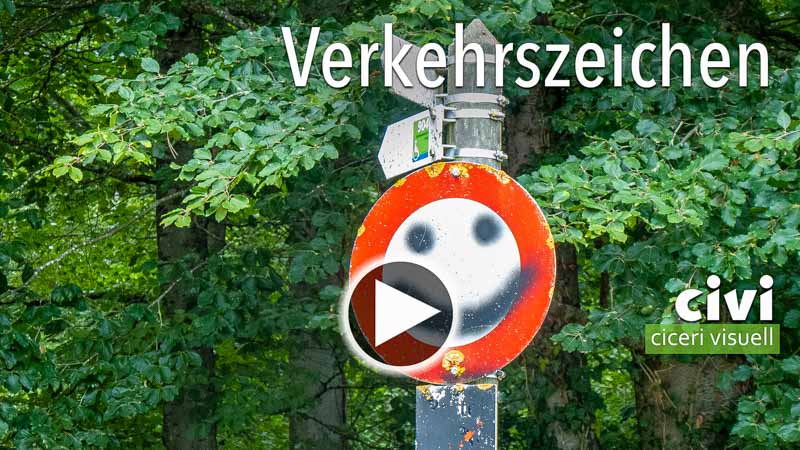 Video von Verkehrszeichen