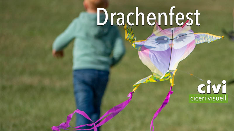 Drachenfest für kleinere und grössere Kinder in Hilzingen