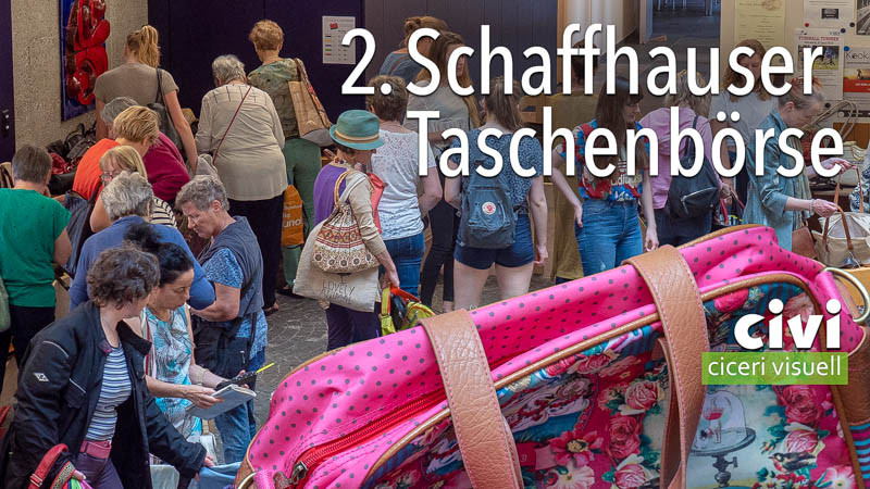 Zweite Schaffhauser Taschenbörse von Sorop und Zonta Schaffhausen