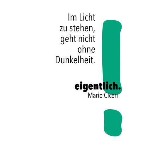 Licht Dunkelheit eigentlich